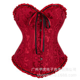 Lady Bouquet Top Sexy Belly Shaping Suit-Outfit