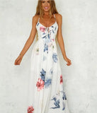 Fongt Spring And Summer Popular Print Dress Four-Color Code Digital Printing