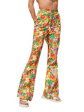 Charming Summer Floral Sexy Bell-bottom