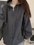 Color Hip Hop Oversized Zipper