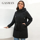 women's jacket spring 2022 long Trench coat high quality Fashion Casual Windproof Women's windbreaker Hooded Outwear