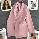 Fongt Fried Street Small Suit Jacket Female 2024 Spring And Autumn New Korean Version Web Celebrity Temperament Small Casual Suit-Outfit