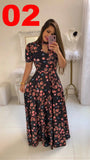 Fashion Digital Short Sleeve Printing Large Swing