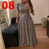 Fashion Digital Short Sleeve Printing Large Swing