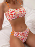Fongt New Sexy Leopard Print Split Two-Piece Sexy Bikini