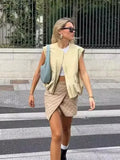 Fongt Summer New Loose Casual Cardigan Women's Vest Vest A14021