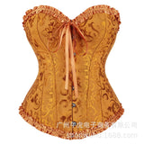 Lady Bouquet Top Sexy Belly Shaping Suit-Outfit