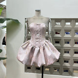 Exquisite Buckle National Style Elements Ponum Tecticle Boobs Fish Bone Waist Short Skirt Strap