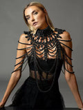 Fongt Handmade Pearl Body Vest Ins Blogger The Same Accessory Body Chain