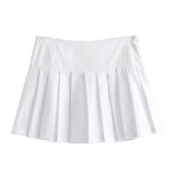 New Two-Color Wide-Pleated Fashionable Skirt Pants 5427434-Outfit