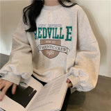 Fongt Round Collar Thin Long-Sleeved Hoodie Female Fashion Fall 2024 New Korean Version Student Coat Jacket Women's
