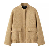 Fongt Explosion Women's Autumn/Winter New Fashion Lien Jacket Jacket