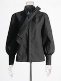 Fongt Design Black Shirt Women 2025 New Fashion Strap High-End Thin Top Woman