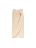 Fongt Xixi 2025 Spring New Temperament Commuting High Waist Half-Body Dress Design Packed Fishtail Dress 85126