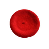 Style Vintage Unisex Women Men Wool Warm Plain Beret Beanie Hat Cap Hot Selling