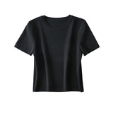 Short Style Ice Silk Knitting 3519025 In Summer-Outfit