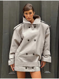 Fongt Jacket In Autumn 2025 Small Design Collar Button Strap Jacket