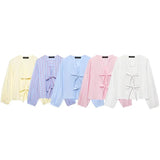 Fongt Women's Clothing 2025 New Fashion Temperament With Bow Shirt Top