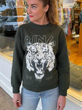Graphic Sweatshirts for Women Fashion Letter Printed Pullovers Tops 2023 Spring Autumn Loose Sweatshirt Hoodies