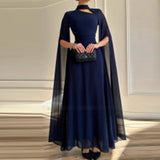 Fongt New Women's Temperament Elegant Solid Color Slim Slimming Dress