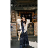 Fongt Holiday Style Fashion Set Sun Protection Cover Shirt Women's Niche Print Skirt