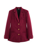 Fongt Women's Clothing 2025 Spring New Fashion Thousand Bird With Belt Suit Jacket