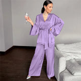 Piece Spring Summer Pyjama Women Pajamas