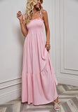 Fongt Shooting 2026 Spring And Summer Sexy Fine Strapping Holiday Beach Long Skirt Swing Skirt