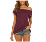 Elegant Style Off-shoulder Casual Women Sexy