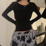 Fongt Winter Hot Style Fashion Sexy Fresh And Sweet Slim Versatile T-Shirt Jacket