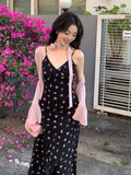 Fongt Xixi 2025 Spring And Summer New Korean Version Horn Sleeves Long-Sleeved Knitted Shirt Women's Sunscreen Shawl 25215
