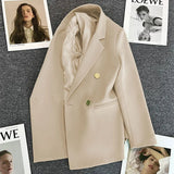 Fongt Suit Jacket Female Korean Version Fried Street Leisure Commuting Joker Spring And Autumn Popular 2024 Spring Autumn New-Outfit