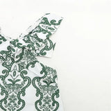 Fongt New 2025 Women's Temperament Elegant Cascade Decoration Embroidery Dress Slim Slim