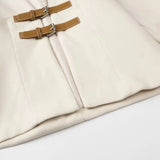 Fongt New Women's V-Neck Solid Color Bhise Tripty-Fitting With Soft Long-Sleeved Coat Loose Leisure Short