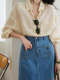 Fongt Silk Cotton Cants Breathable Sunscreen Shirt Jacket Women 2025 Spring And Summer New Design Sense Loose Shirt