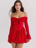 Front Strapless Corset Mini