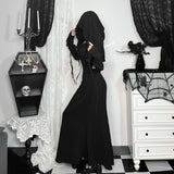 Summer 2024 New Halloween Witch Hoodie Cos Witch Halloween Dress-Outfit