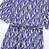 Spring Series Printed Belt Dress 5216042-Outfit