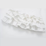 New Spring Style Slim And Lean Lotus Leaf Edge Short Skirt 3152421-Outfit