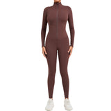 Fongt Long Sleeve Yoga Suit High Intensity Fitness Exercise Tiset 10041-Outfit