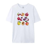 Retro Fruit Graphic Tees-Outfit