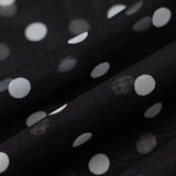 Dot Backless Sheer Maxi