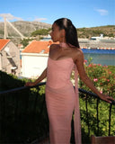 Corset And Bodycon Maxi Skirt With Neckerchief Set-Outfit