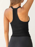 Slim Knit Camisole with V