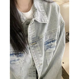 Fongt Jacket Female Summer 2024 New Design Sense Niche Loose Casual Versatile Jacket Ins Tide-Outfit