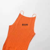 Fongt Summer New Women's Decoration Bag Sexy Back Ribs Ribs