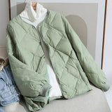 Winter Solid Down Cotton Jacket Women Lightweight Female Loose Cotton Padded Jacket Casual Puffer Jacket Women