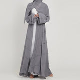 Daily Solid Color Beading Robe