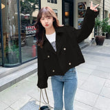 Fongt Short Coat Female 2024 Spring And Autumn New Korean Version Loose And Thin Hot Style Windbreaker Women's Jacket-Outfit