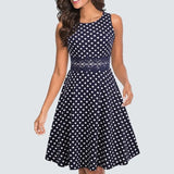 Floral Lace Patchwork Sleeveless Tunic Party
